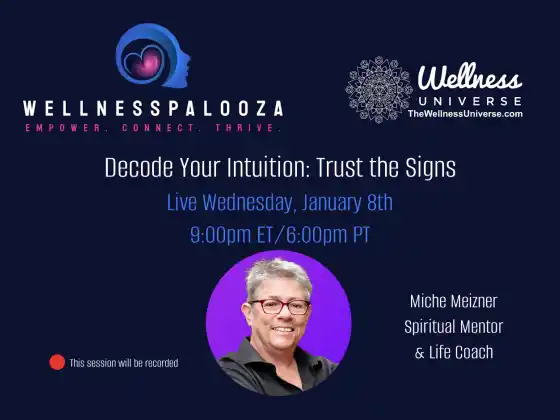 Wellnesspalooza 2025 Miche Meizner এর সাথে আপনার অন্তর্দৃষ্টি ডিকোড করুন