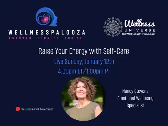 Wellnesspalooza 2025 نینسی سٹیونز کے ساتھ خود کی دیکھ بھال کے ساتھ اپنی توانائی بڑھائیں