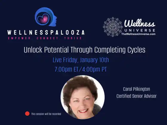 Wellnesspalooza 2025 사이클 완료를 통해 잠재력을 끌어내세요 Carol Pilkington