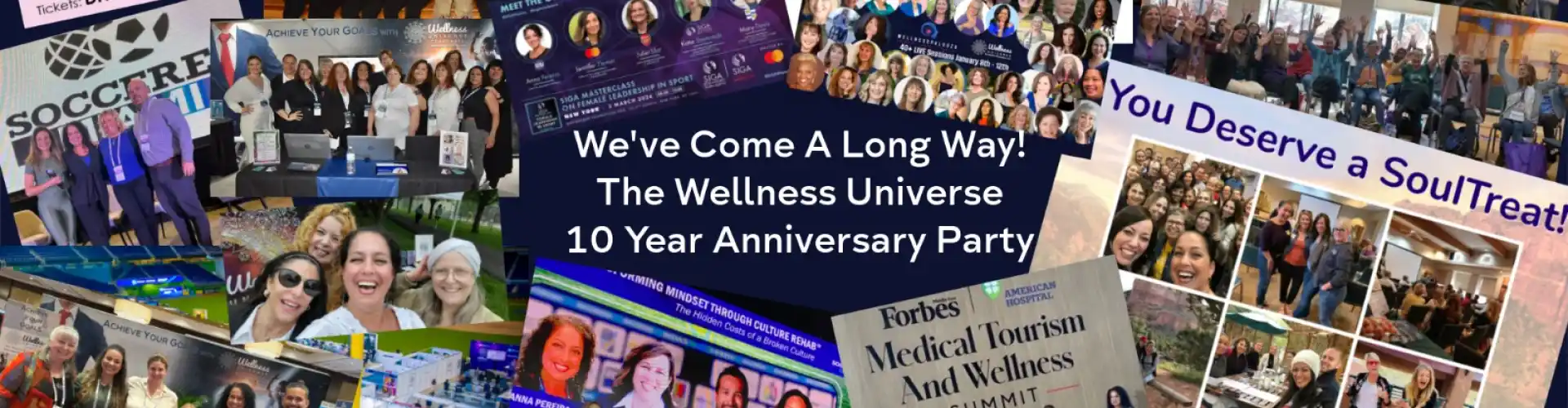 ウェルネスユニバース10周年記念パーティー - Online Class by The Wellness Universe