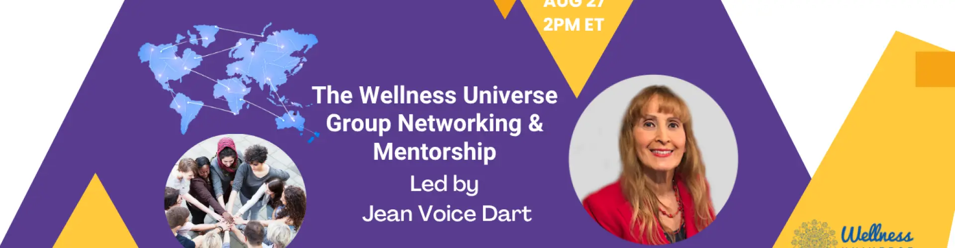 Jaringan dan Bimbingan Grup WU dengan Jean Voice Dart - Online Class by The Wellness Universe
